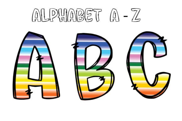Back to School Alphabet Doodle Png 2: Your Go-To for Playful Design