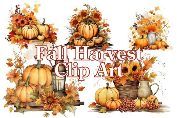 Bring Autumn to Life with Fall Harvest Clip Art