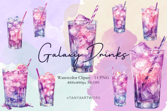 Galaxy Drink: A Cosmic Display Font for Bold Branding