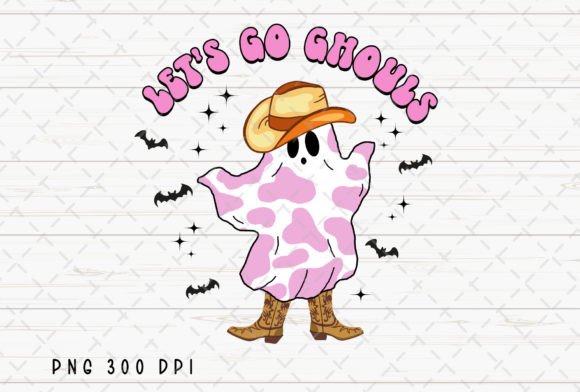 Let's Go Ghouls Ghost Cowboy Western PNG: A Designer's Guide