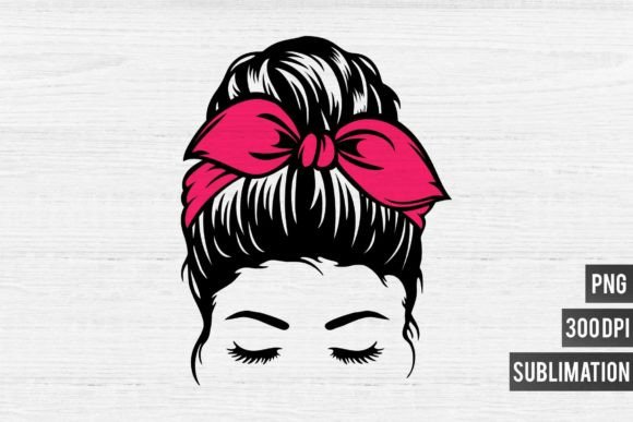 Mom Life PNG Sublimation-Fuchsia Bandana: A Bold Asset for Creators