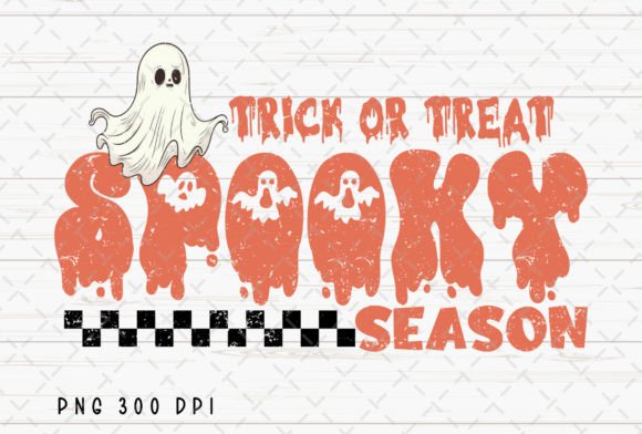 Retro Spooky Season Halloween PNG: Vintage Charm for Modern Designs
