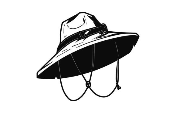 The Charming Appeal of a Cute Fishing Hat Vector
